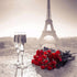 Eiffel Tower & Rose Bouquet